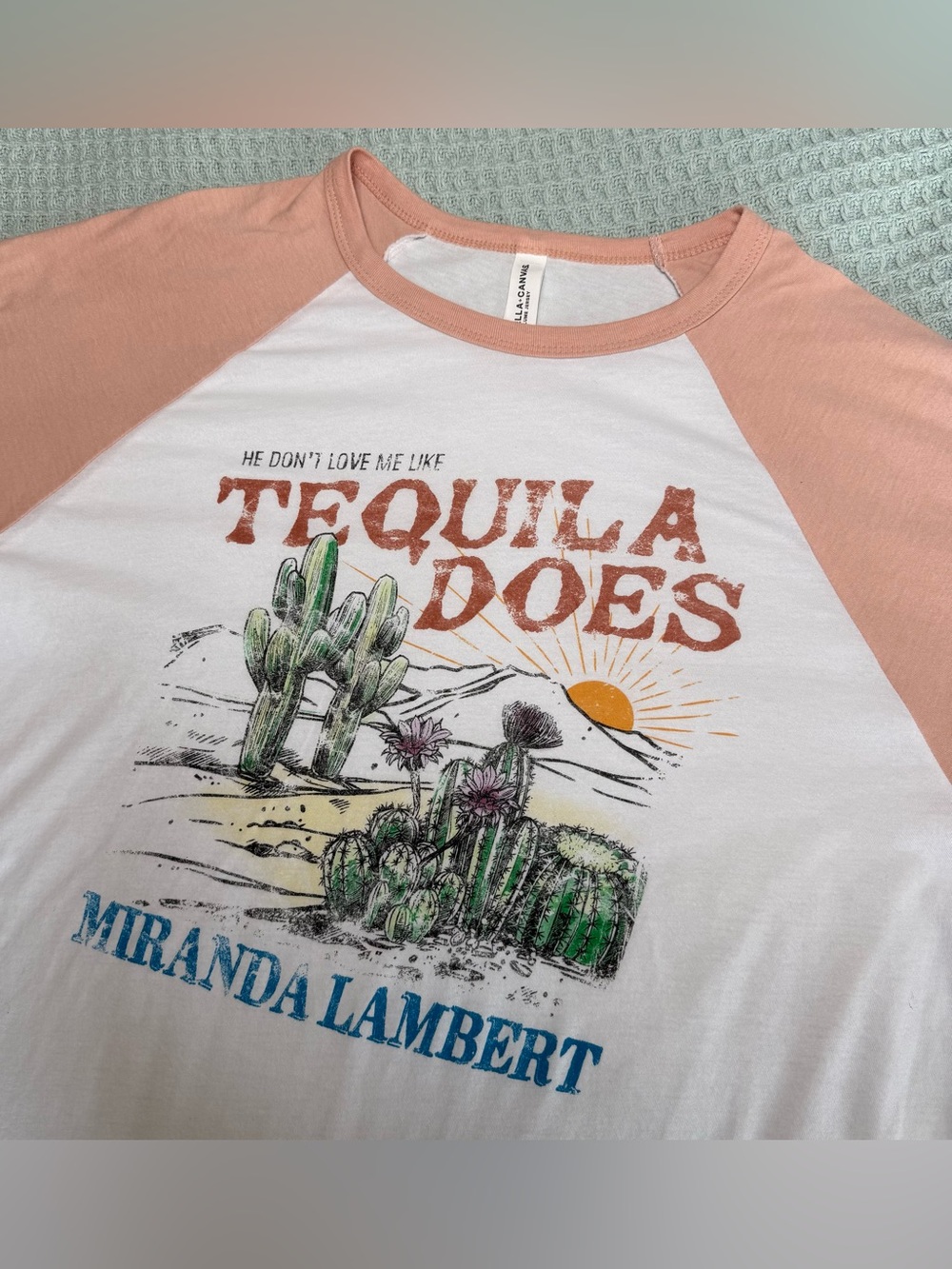 Miranda Lambert He Dont Love Me Like Tequila Does T-Shirt XL Concert Tour Merch
